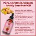 Natural Born Oils Prickly Pear Oil - Organic Cold-Pressed 4oz | Vitamins & Antioxidants for Skin & Hair Health - Buy Online on GoSupps.com