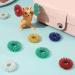 Buy Acupressure Massage Rings for Fingers Spiky Sensory Stress Relief Rings for Adults & Teens 32 Pieces in 8 Colors Fast International Shipping - Buy Online on GoSupps.com