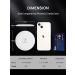 OMIRO Compact LED Makeup Mirror - Travel Size, Perfect Women's Gift (White) - Buy Online on GoSupps.com