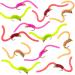 The Fly Crate Improved San Juan Squirmy Wormy Trout Worm Fly Assortment 12 Pack Size #12