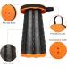 Portable Telescoping Stool: Lightweight Retractable Folding Seat | 600 lbs Capacity Chair for Camping, Fishing, Hiking - Orange (1 Pack) - Buy Online on GoSupps.com