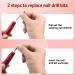 Healeved 1 Set Nail Drill Manicure Drill Electric Nail File Nail Shaper Nail File Drill for Women Nail Salon Supplies - Buy Online on GoSupps.com