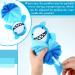 Kids Cartoon Animal Bath Loofahs Set of 4 | Cute Shower Sponges for Children | Baby Body Scrubbers - Vivid Style - Buy Online on GoSupps.com