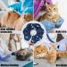 Adjustable Soft Cone Recovery Collar for Cats & Dogs - Slson Neck Cradle | Post-Surgery Protection Blue (M) - Buy Online on GoSupps.com