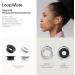 Loop Experience Plus Earplugs | High Fidelity Hearing Protection for Musicians DJs & Concerts | 18dB Noise Reduction | Includes Extra Accessories - Silver - Buy Online on GoSupps.com