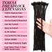Teresa Small 6 Inch 70 Strands Human Hair Dreadlock Extensions - Handmade Permanent Locs for Men, Women, Kids - 0.6cm Width - Can be Dyed and Bleached - JiaJia Hair - Buy Online on GoSupps.com