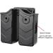 EFLUKY Universal Magazine Holster for Walther HK CZ Glock and Sig Sauer - Adjustable 60 Belt Clip for 9mm Softair Magazines - Buy Online on GoSupps.com