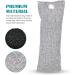 Gatuida 4PC Natural Activated Bamboo Air Purification Bags | Moisture Absorber & Deodorizer for Shoes & Clothing - Buy Online on GoSupps.com