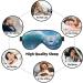 Ocean Sea Wave Print Unisex Eye Mask | Soft Comfortable Light-Blocking Sleep Mask - Buy Online on GoSupps.com