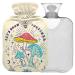 Naanle bees mushrooms heat bottle with reference transparent hot water bottle Handfoots Heating bag for pain relief heat and cold therapy 2L
