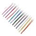 Lurrose 1 Set Piece hair color strip straight long hair strand highlights curly hairpieces hair sparkle strands clip in hair extension hair glitter strands hair strands iron prom tool