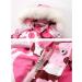 Kids Winter Snowsuit Hooded One-Piece Jumpsuit Coat - Pink (3-4 Years) - Buy Online on GoSupps.com