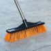 Stiff Floor Brush Scrubber Stiff Bristle Scrubber - Portable Floor Scrub Brush Grout Brush Outdoor Sweeping Brush for Warehouses Garages Balconies Decks Swimming Pools Rowces 40cm - Buy Online on GoSupps.com