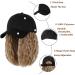 Qlenkay Baseball Cap Hair: 14 Wavy Ginger Blonde Mix Bleach Blonde Wig Hat for Women - Buy Online on GoSupps.com