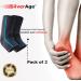 SilverAge Ankle Support Compression Brace - Neoprene Foot Support for Men & Women | Pain Relief & Recovery | Large (Free 10ml Oil - Buy Online on GoSupps.com
