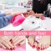 LKE 72W UV Lamp for Gel Nails with LCD Screen and Auto Sensor - Gel Nail Kit with Top and Base Coat, 3 Timer Settings - Perfect DIY Tools for Beginners - Pink - Buy Online on GoSupps.com