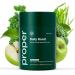 Proper The Greens Daily Boost Organic Greens Powder. Whole Food Apple Flavour Veggie Powder Superfood with Wheatgrass Spirulina Chlorella Probiotics. Daily Drink Mix for Wellness and Digestion 30 Servings