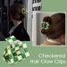 4 Pcs Checkered Hair Claw Clips - Cute Square Checker Barrettes for Girls & Women - Hair Accessories for Thick & Thin Hair - Buy Online on GoSupps.com