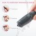 Rechargeable Electric Foot Callus Remover with Smart Light - Fine & Coarse Roller Heads - Pink - Buy Online on GoSupps.com