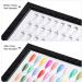 BNG Nail Display Book - 120 Color Professional Gel Polish Chart in Black Leather - Salon Design Booklet with 240 Pcs False Nail Tips - Buy Online on GoSupps.com