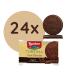 Buy Loacker Tortina Triple Choc - Crispy Chocolate Waffle Tarts | 24 Pcs of Gourmet Coffee Biscuits & Chocolate Shells - International Shipping Available - Buy Online on GoSupps.com