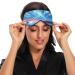 Haskirky Light Blocking Eye Mask - Adjustable & Breathable for Deep Sleep and Relaxation | Ideal for Travel, Office, Yoga & Meditation - Buy Online on GoSupps.com