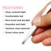 Stainless Steel Precision Tweezers Set for Men and Women - 24pcs Slant Tip Tweezers for Facial Hair and Ingrown Hair Removal - Buy Online on GoSupps.com