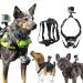 DKE&YMQ SHANSHUIART Gopro Dog Harness Mount Soft and Adjustable Dog Harness Gopro for Large Medium and Small Dogs Can Be Used for Chest and Back Fixation Suitable for All Models of Gopro Hero