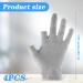 Sibba 2 Pairs Cotton Gloves Touchscreen White Moisturizing Gloves Overnight Bedtime Heal Eczema Sleeping Lotion Hand Spa Treatment Gloves Repair Rough Cracked Dry Chapped Hands Skin (Grey) - Buy Online on GoSupps.com