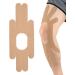 Siopob Pre Cut Kinesiology Tape - Sports Kinesiology Tape Therapeutic Athletic Support Tape - Muscle and Joint Recovery for Knee Discomfort Relief - Waterproof for Sports Skin Color - Buy Online on GoSupps.com