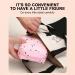 Napkin Storage Bag Period Bag with Zipper for Sanitary Napkin First Period Gifts Tampon Bag Feminine Bag Portable Menstrual Bag for Teen Girls Women Ladies (D3) - Buy Online on GoSupps.com