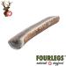 Fourles Natural Kausnack for Dogs - 100% Deer Antlers XL Halved Chew Bone Dental Care & Minerals - Premium Dog Chewing Treats - Buy Online on GoSupps.com
