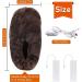 Amonida Electrical Foot Warmers - Adjustable 3-Heat 5V Heated Shoes with Dual Zippers (Coffee) - Perfect for All Seasons | Buy Internationally - Buy Online on GoSupps.com