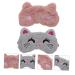 Buy 2pcs Cartoon Sleep Masks for Kids | Breathable Satin Blindfolds | Eye Block Out Light | Koala Plush Design - Perfect for Sleep | Assorted Colors - Buy Online on GoSupps.com