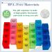 ZVZM Large Pill Box Organiser 7 Day 4 Times a Day Tablet Organiser Box Medicine Storage Box Medication Organizer Dosette Box Daily Weekly Pill Box Case for Fish Oil/Vitamin. White - Buy Online on GoSupps.com