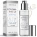 DermaLux Hyaluronic Acid & Peptides Face Serum - Dermatologist Tested Anti-Aging Korean Skin Care Hydrates Smooths Firms Clean Vegan Beauty for Dry Sensitive Skin 1.69 Fl Oz
