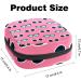 Summer Pink Glasses Sanitary Napkins & Menstrual Cup Pocket Bag - Multicolored Storage for Girls & Women - Buy Online on GoSupps.com