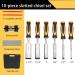 10pcs Wood Chisel Set with Premium Case for Professional and DIY Woodworking | Sizes 1/4in - 1-1/2in - Buy Online on GoSupps.com