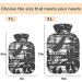 Buy Naanle Palm Leaves Flower Hot Water Bottle | 1L Transparent Heat Therapy for Pain Relief | Ideal Hand & Foot Warmer - International Shipping - Buy Online on GoSupps.com