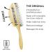 Chiara Ambra Spiral Hairbrush - Eco-Friendly Yellow Hair Brush for Curls & Long Hair | Scalp Massage Brush for Women Men & Children - Buy Online on GoSupps.com