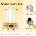 Buy Mizhse Gold Metal Powder Liquid Nail Chrome Glitter - 10ml Golden Nail Gel & Mirror Polish for Stunning Nails - Buy Online on GoSupps.com