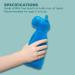 Brite Concepts Dinosaur-Shaped Sippy Cup 2-Pack - 6oz Plastic Cups, Assorted Colors - Buy Online on GoSupps.com