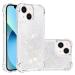 Tivenfezk nadoli glitter drive sand shell for iPhone 15 silicone shockproof cell phone shell transparent tpu bumper protective cover liquid transparent quicksand case iphone 15 white pink