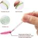 GreenLife 50 pcs Crystal Eyelash Brush Disposable Mascara Brush Wands Eyelash Eyebrow Applicator (Crystal Black) - Buy Online on GoSupps.com