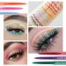 Waterproof Eyeliner Pencil Set - 6 Natural Matte Colors for Long-Lasting Eye Makeup - Retractable Liners and Shadow Pencil for Women - Purple, Green, and more - Buy Online on GoSupps.com