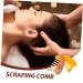Plafope 2-Piece Massage Comb & Scalp Scraping Tool Set | Ultimate Head Massage Device & Gua Sha Board for Relaxation - Buy Online on GoSupps.com