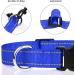 TagME Reflective Nylon Dog Collar - Adjustable Classic Collar with Quick Release Buckle - Small Size, Royal Blue - Buy Online on GoSupps.com