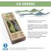 ROARex All-Natural Eco Friendly Kids Toothbrush - Dinosaurs 4-36m - Baby to Toddler - Blue/Green - 4pk | 1% for The Planet - 4 Count - Buy Online on GoSupps.com
