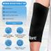 Gel Compression Sleeve for Cold Therapy | Elbow Knee Wrist & Ankle Wrap for Pickleball | Large Size - Buy Online on GoSupps.com
