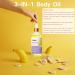 2 Pack Body Banana Juice Oil - Hydrating Vitamin C & E After Shower Moisturizer for Women - International Shipping - Buy Online on GoSupps.com
